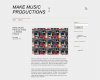 Make Music Productions - my independent record label that releases A Rising Force and other artists.